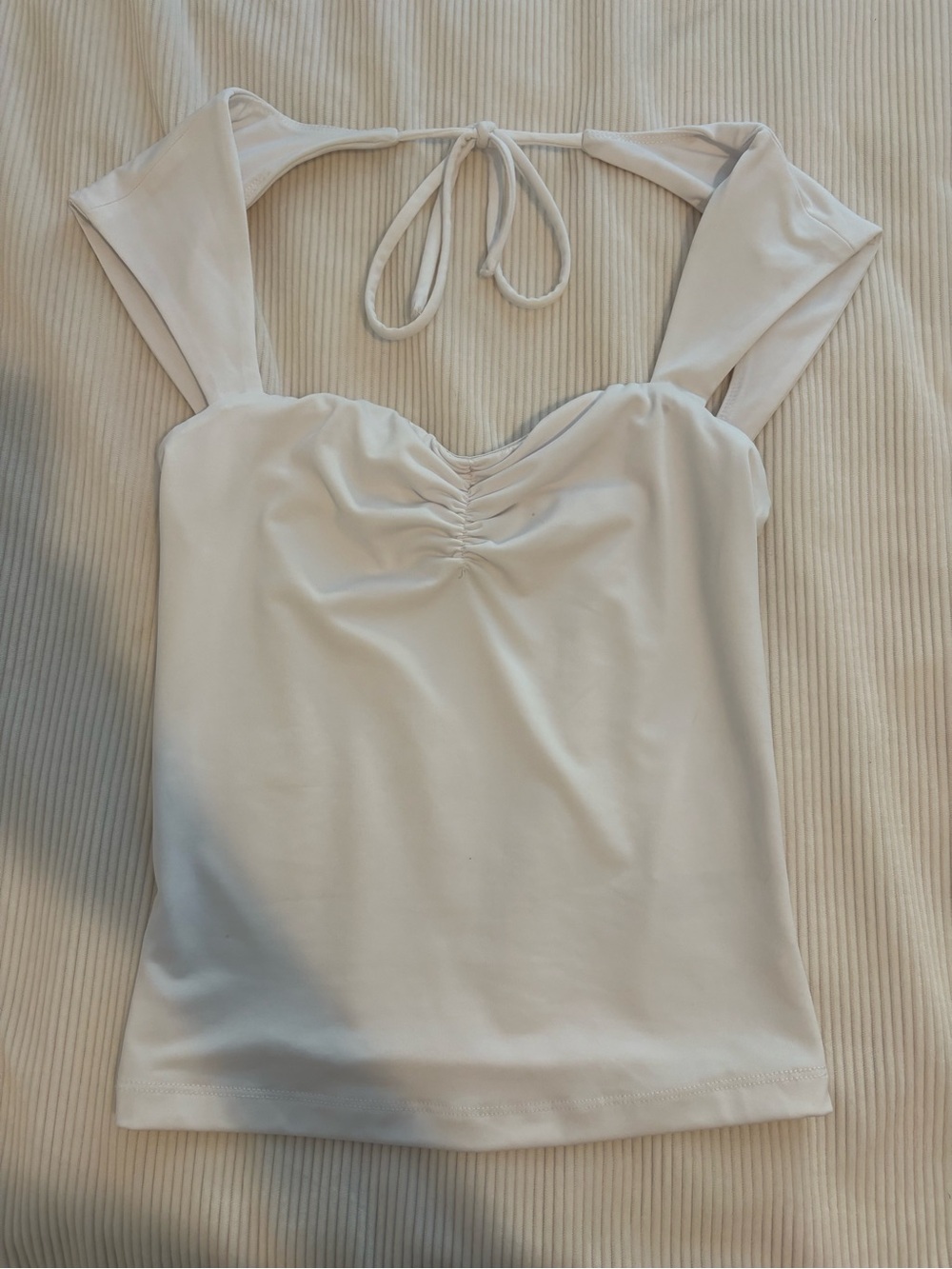 XS tie halter top